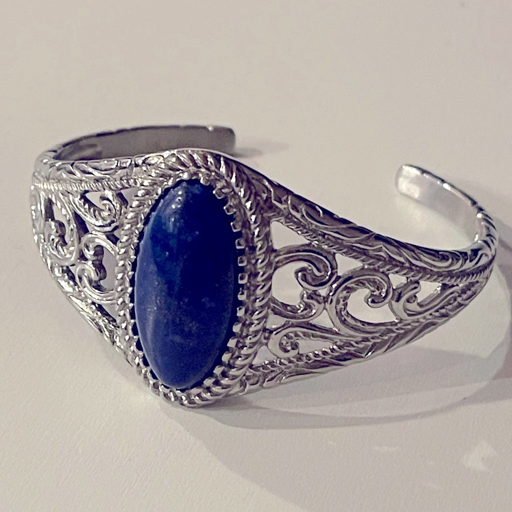 Vintage Lapis Bracelet